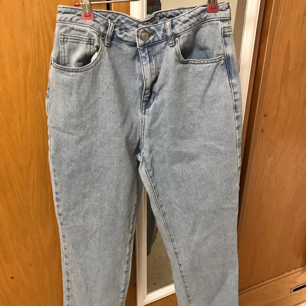 PACSUN MOM JEANS LIGHT WASH